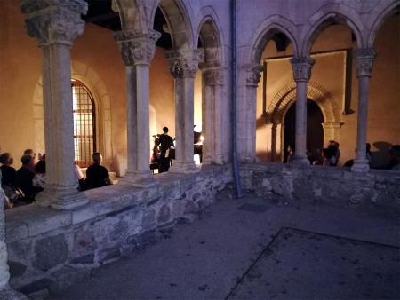 Imagen La brillantez de los intérpretes destaca en las actuaciones del MUSEG en Fuentidueña y Santa María la Real de Nieva