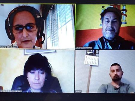 Imagen La Diputación asiste al Ayuntamiento de Aldeasoña en la celebración del primer Pleno telemático de la Historia de la provincia