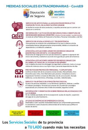 Imagen La Diputación refuerza los recursos sociales durante la crisis del COVID19 para atender las necesidades de los vecinos de la provincia