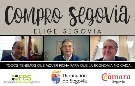 Imagen La Diputación de Segovia se suma a la FES y la Cámara de Comercio en la iniciativa Compro Segovia