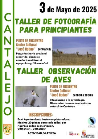 Imagen Talleres de fotografía y de observación en la naturaleza