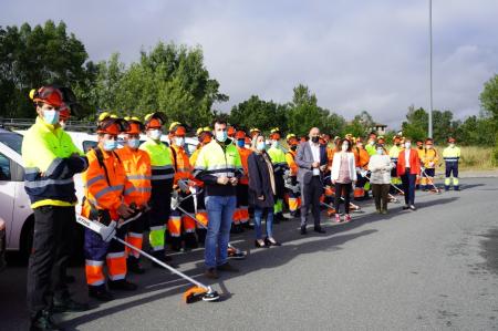 Imagen La Diputación contrata treinta trabajadores para la realización de trabajos forestales gracias al programa ELMET 2021 de la Junta de Castilla y León