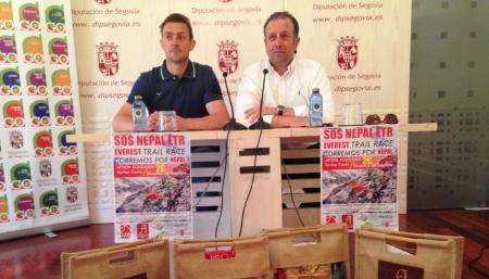 Imagen El atleta Luis Alonso promueve una campaña de apoyo al Nepal