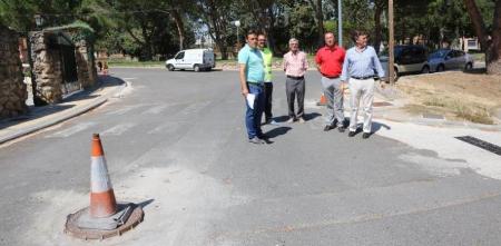 Imagen El Presidente de la Diputación comprueba el estado de ejecución de distintas obras en Palazuelos