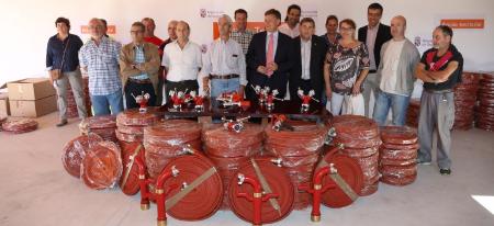 Imagen La Diputación entrega material de extinción de incendios a 33 municipios