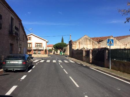 Imagen La Diputación acondiciona la travesía de Campo de San Pedro