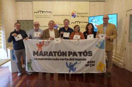 Imagen La Maratón más corta del mundo, organizada por la Fundación Gomaespuma, se celebra el sábado en Sepúlveda con la colaboración de la...