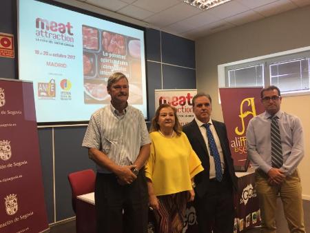 Imagen La Diputación anima a los empresarios segovianos a participar en la primera gran feria nacional del sector cárnico
