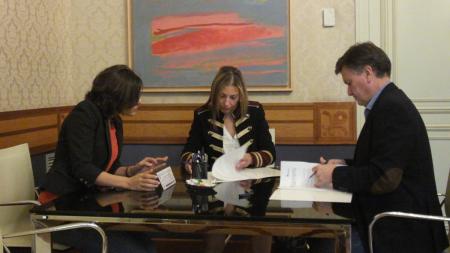 Imagen La Diputación y el Centro de Interpretación del Folklore de San Pedro de Gaíllos colaboran en el Taller de Tradición, Radio y Escuela