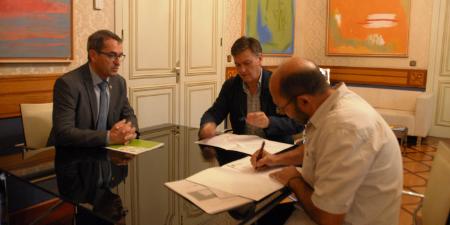 Imagen Diputación y Grefa renuevan su convenio para el control del topillo campesino