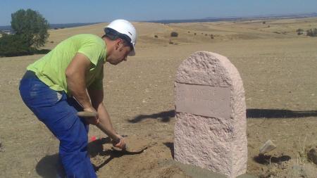 Imagen La Diputación está rematando la señalización del camino alternativo de San Frutos