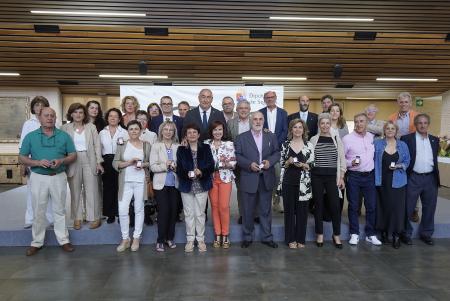 La Diputación celebra Santa Rita, agradeciendo en su jubilación a más de una treintena de personas su lealtad responsabilidad, esfuerzo y...