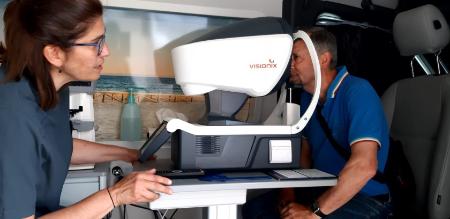 Arranca en Bernardos la segunda fase de revisiones oftalmológicas que impulsan la Diputación de Segovia y Recoletas