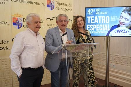 La Diputación de Segovia apoya la Real Muestra de Teatro Especial de Fuentepelayo, que va a alcanzar su cuadragésimo segunda edición del 9 al...