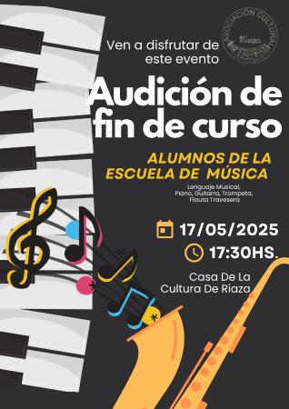 Imagen AUDICIÓN FIN DE CURSO