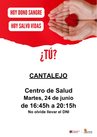 Imagen Campaña donación de sangre en Cantalejo