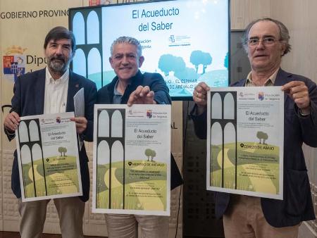 La tercera edición del ‘Acueducto del Saber’ llegará a una veintena de municipios de la mano de la Diputación y la Universidad de Valladolid