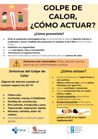 Imagen Cómo actuar ante un golpe de calor.