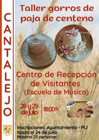 Imagen Taller de gorros con paja de centeno