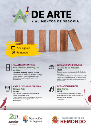 Con `A de Arte y Alimentos de Segovia´