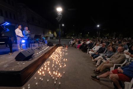 Imagen Cuéllar se ilumina en una noche mágica al son del piano en la octava...