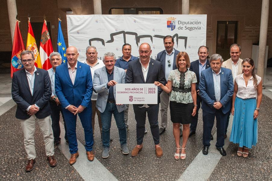 Miguel Ángel de Vicente centra la primera mitad de su segundo mandato en la Diputación de Segovia en el incremento de los servicios y...