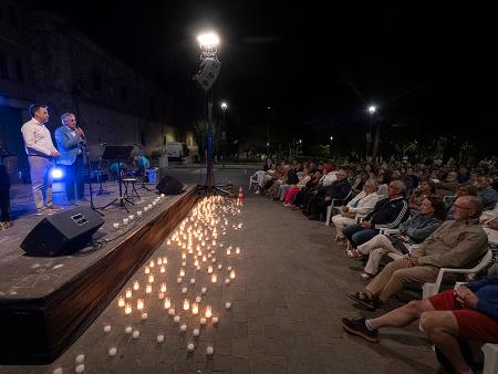 Imagen Cuéllar se ilumina en una noche mágica al son del piano en la octava...