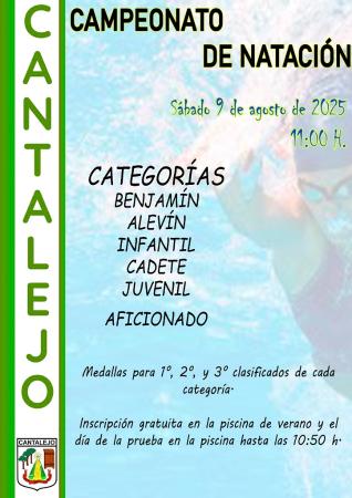 CAMPEONATO DE NATACION 2025