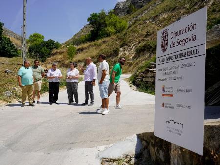 Imagen Otra media docena de pueblos se suma a la lista de visitas institucionales realizadas por el presidente de la Diputación