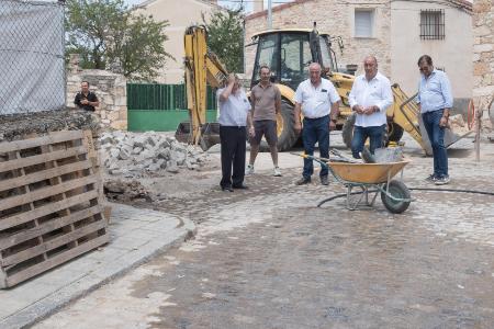 La falda y el pie de la Sierra de Guadarrama delimitan la ltima visita de Miguel ngel de Vicente a varios municipios de la provincia segoviana