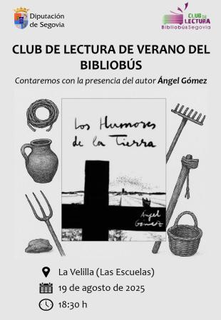 Cartel Club lectura verano 2025