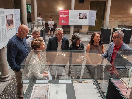 Más de una veintena de documentos acreditan en el patio de Columnas de la Diputación el paso ‘Del arca a la nube’ de los archivos de Castilla...