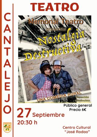 teatro NOSTALGIA DESTRUCTIVA