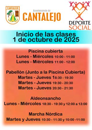 Imagen Deporte social curso 2025-26