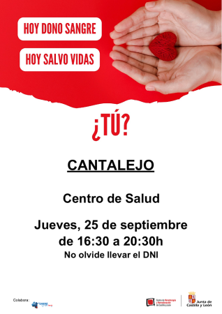 Imagen Campaña donación de sangre en Cantalejo