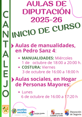 Imagen Inicio de las Aulas de Diputación 2025-26
