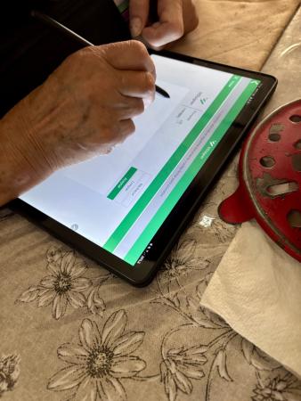 Imagen Nueve de cada diez personas que han usado la firma biométrica para...
