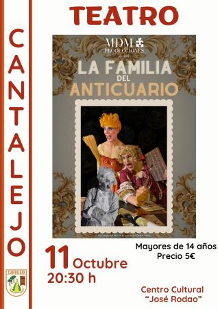 Teatro "La familia del anticuario". Programa Historias en escena III