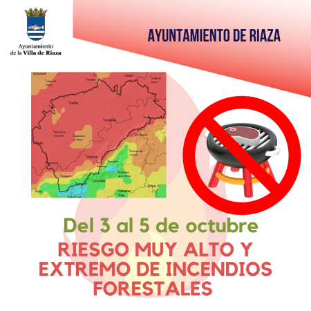 Imagen RIESGO DE INCENDIO PREVISTO POR AEMET PARA LOS PRÓXIMOS DÍAS EN LA PROVINCIA DE SEGOVIA.