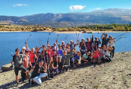 Finaliza con éxito el programa ‘Marchando por la provincia de Segovia’ con su última ruta de marcha nórdica en Palazuelos de Eresma