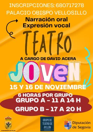 Imagen TEATRO JOVEN; DAVID ACERA.