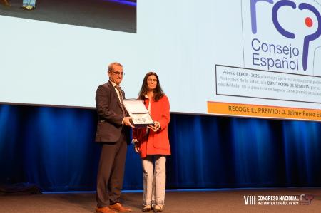 Imagen La Diputación de Segovia recibe el premio del Consejo Español de...