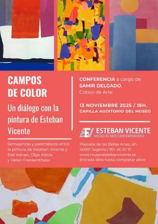 Campos de color: Un diálogo con la pintura de Esteban Vicente