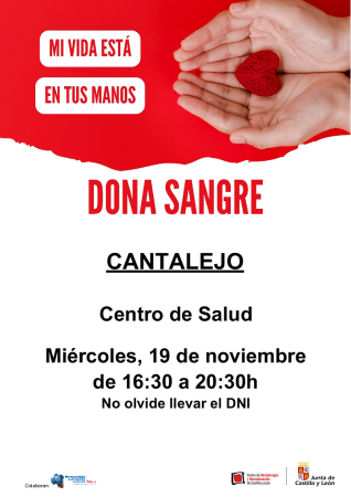 Imagen Campaña donación de sangre en Cantalejo