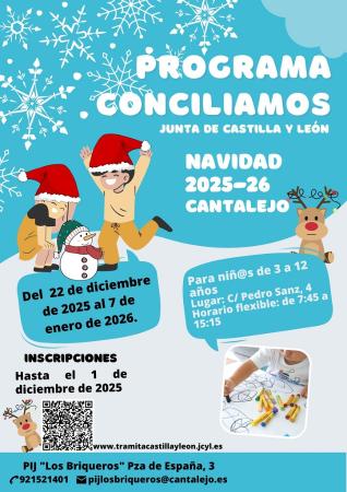 Imagen Programa Conciliamos Navidad 2025-2026
