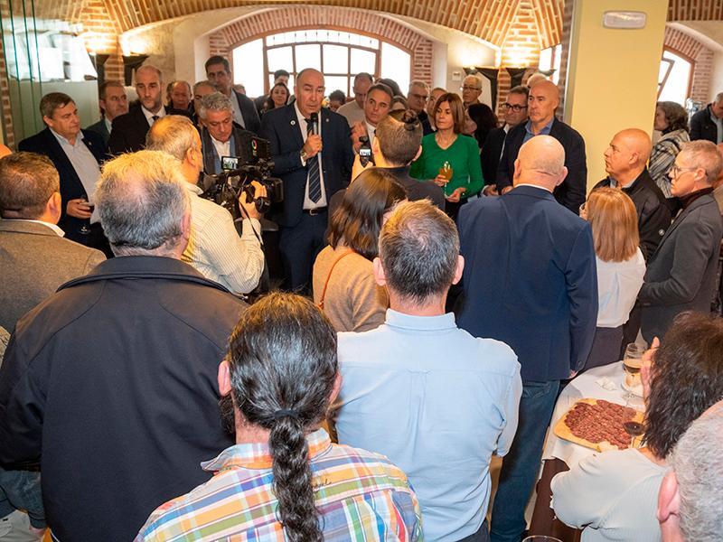 Los alcaldes de la provincia se encuentran en la tradicional convocatoria de Navidad de la Diputación