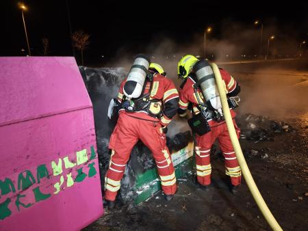 El Servicio de Bomberos de la Diputación de Segovia inicia su actividad con dos intervenciones en la última noche del año