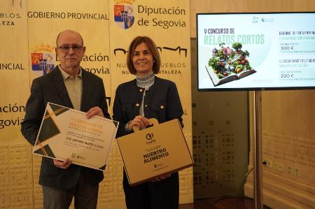 José Antonio Quirce gana el V Concurso de Relatos Cortos ‘Historias que alimentan’ organizado por la Diputación de Segovia