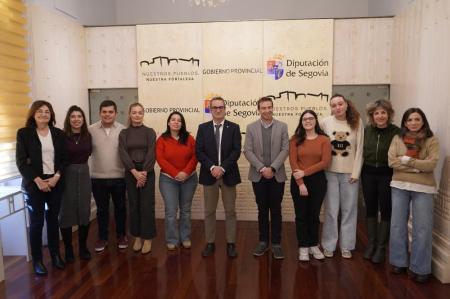 Imagen La Diputación despide a las personas que han formado parte de su programa de becas de 2025 agradeciendo el trabajo prestado