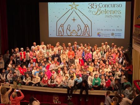 La entrega de treinta y cuatro premios a participantes en el Concurso de Belenes de la Diputación pone el punto final a la Navidad en la...